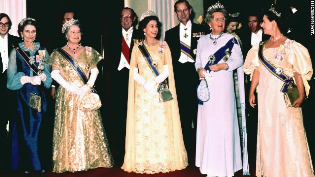 Alleged paedophiles Elizabeth Bowes-Lyon & Prince Bernhard