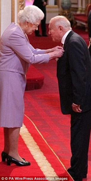 Christian Queen Elizabeth with BBC Presenter paedophile Stuart Hall