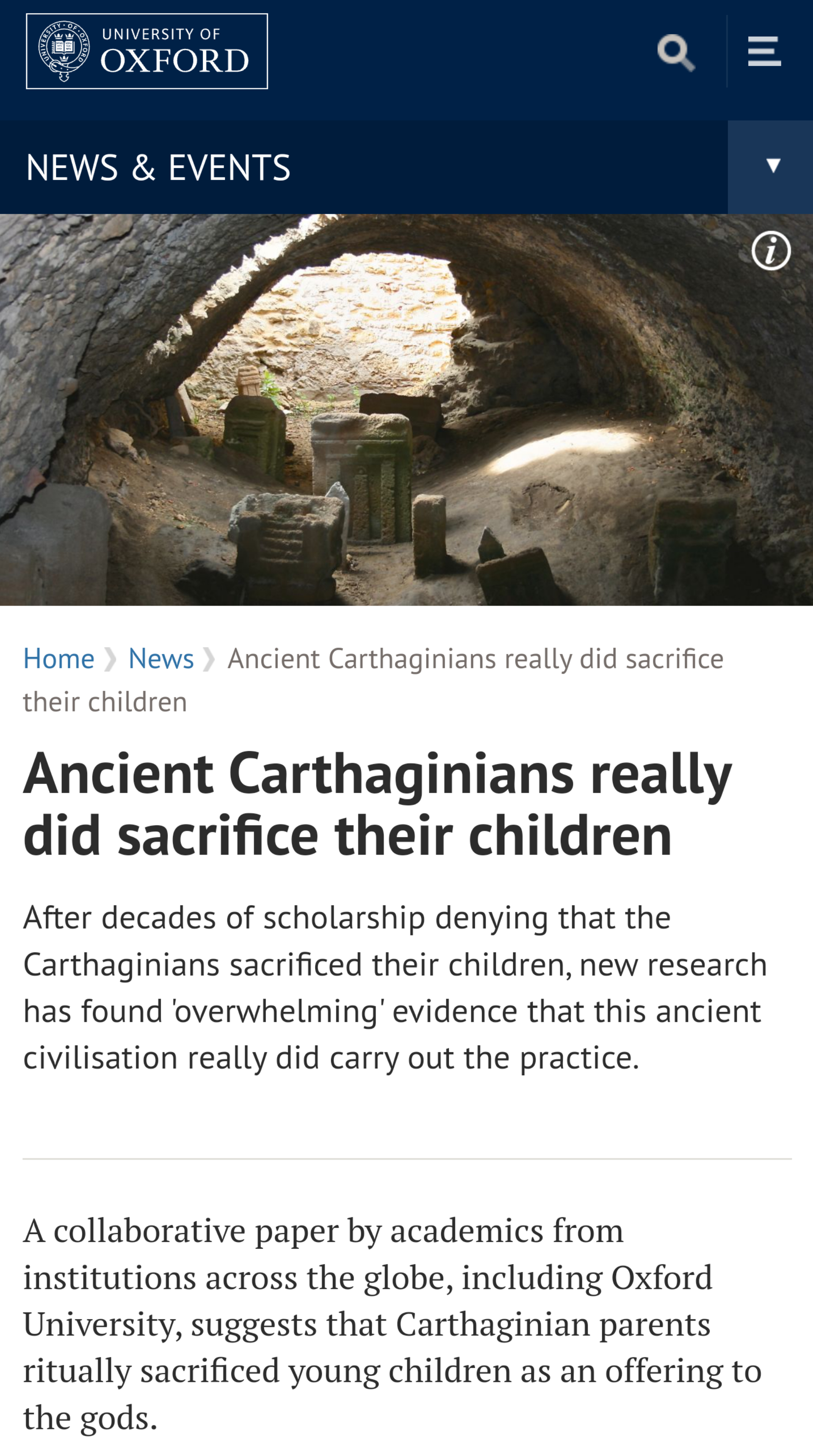 Carthaginian child sacrifice - The elites worship Caananite/Phenician Baal & Astarte