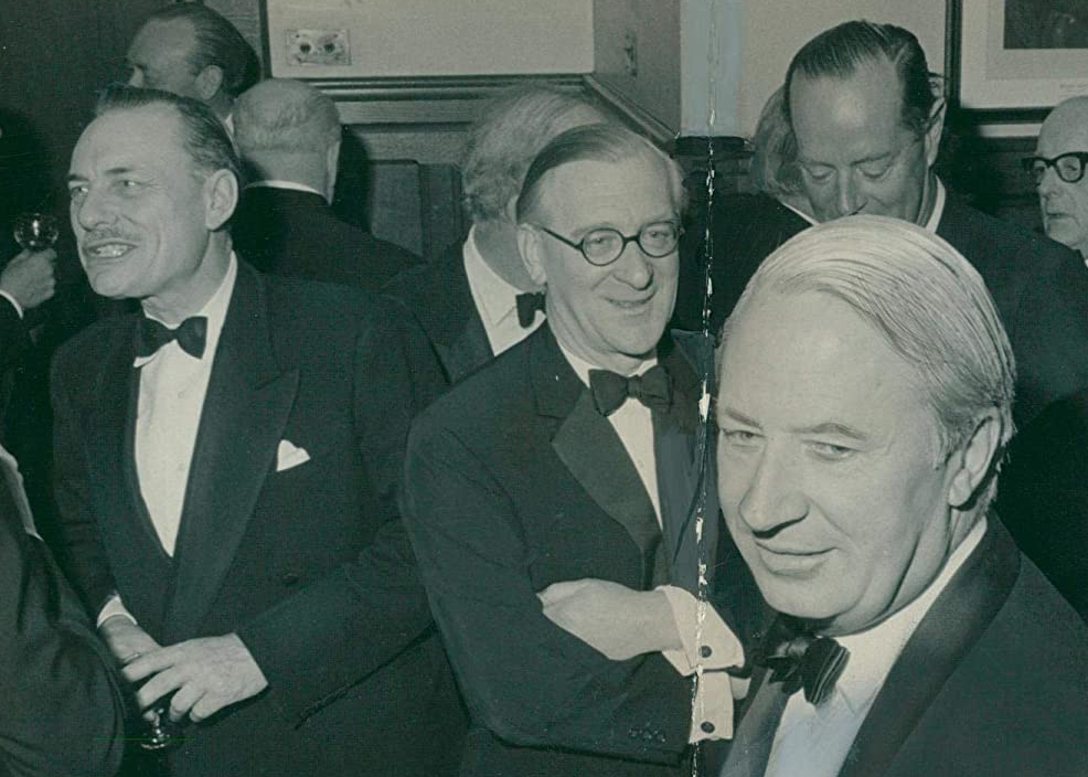 Paedophile Ex PM Clement Atlee with paedophile Ex PM Edward Heath