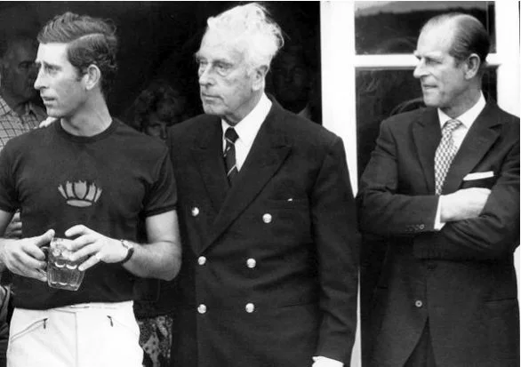 Prince Charles & Philip with paedophile Lord Mountbatten who had sex with disabled children