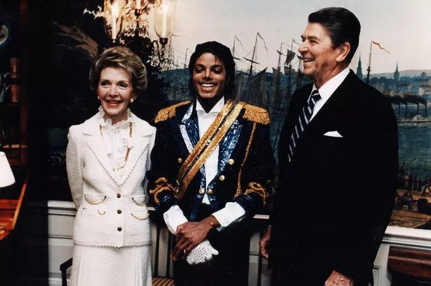Christian paedophiles Ex POTUS Ronald Reagan, Nancy Reagan & Michael Jackson