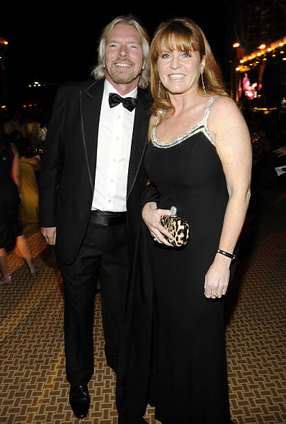 Paedophile Richard Branson With Paedophile Sarah Ferguson