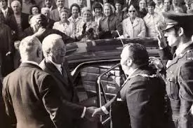 Paedophile Ex PM Edward Heath with paedophile Ex Mayor Peter Jaconelli