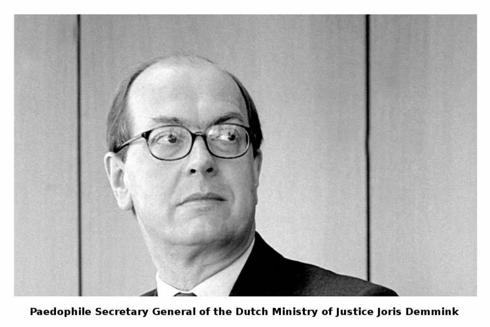 Retired Dutch Justice Department Secretary General paedophile Joris Demmink 