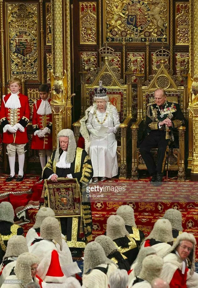 Alleged paedophile MP Kenneth Clarke with Christian Queen Elizabeth & Freemason Prince Philip
