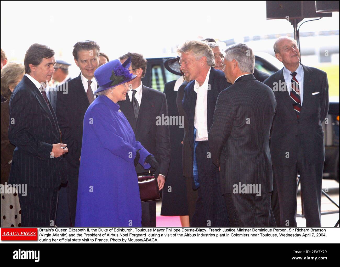 Paedophile Richard Branson With Paedophile Queen Elizabeth II