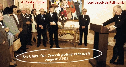 Alleged paedophiles Christian Ex PM Gordon Brown & Jewish Banker Jacob Rothschild