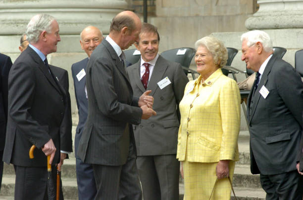 Alleged Paedophile Lord Bramall With Head Of English Freemasonry