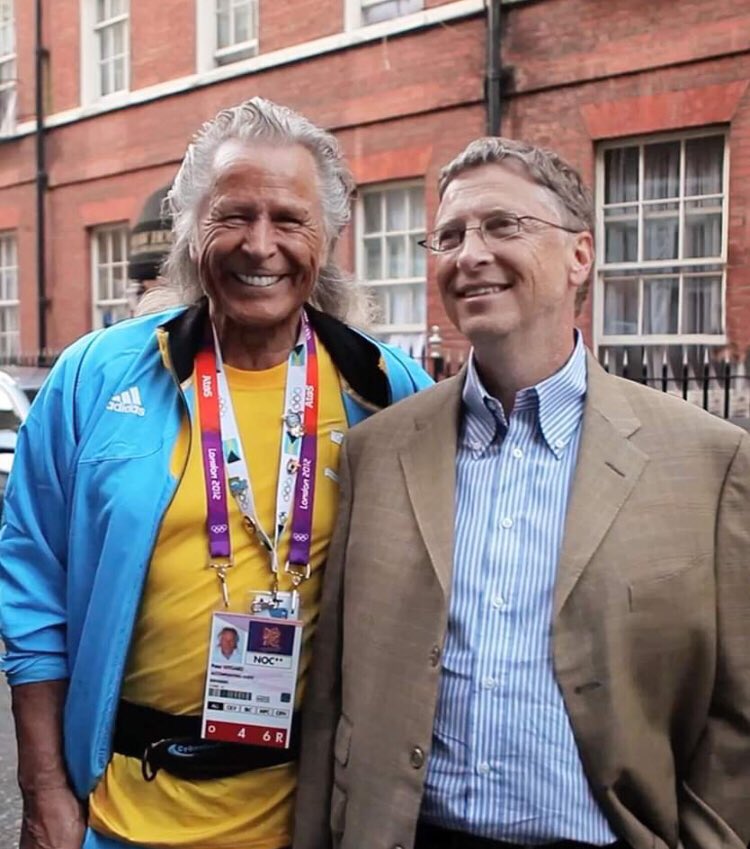 Paedophile Peter Nygard With Paedophile Bill Gates