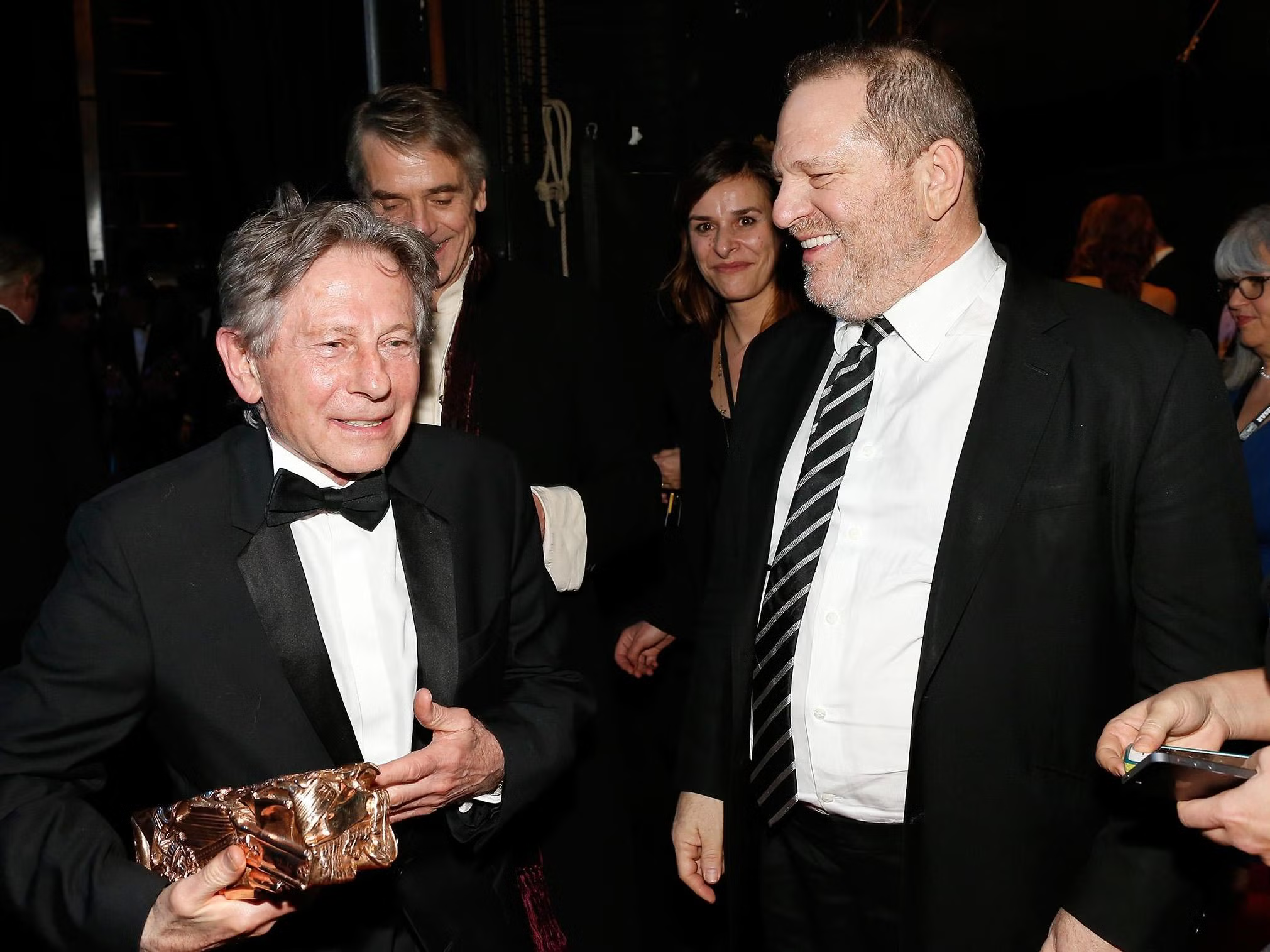 Jewish Paedophile Roman Polanski & Jewish Rapist Harvey Weinstein