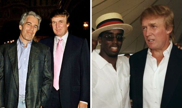 Paedophiles P Diddy & Jeffrey Epstein with Donald Trump - 45 (9) 47 (11)