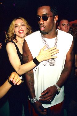 Paedophile Madonna with paedophile P Diddy