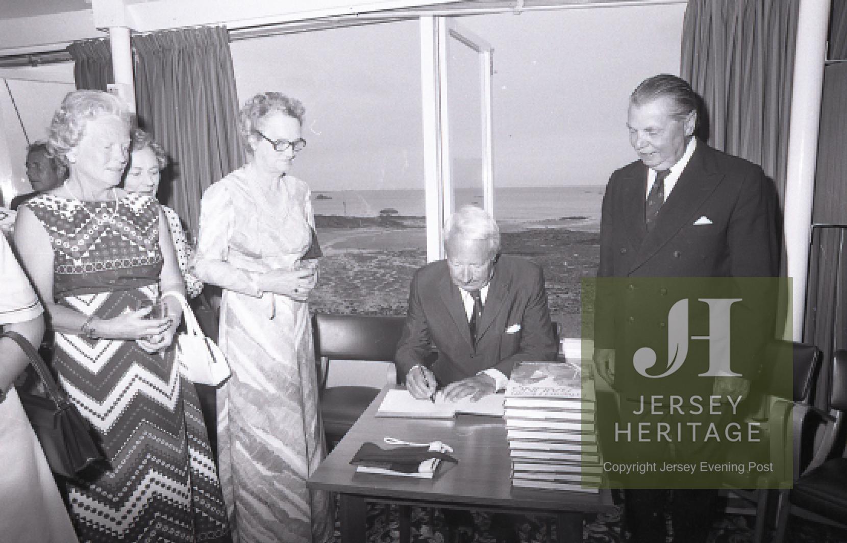 Paedophile Edward Heath on the island of Jersey