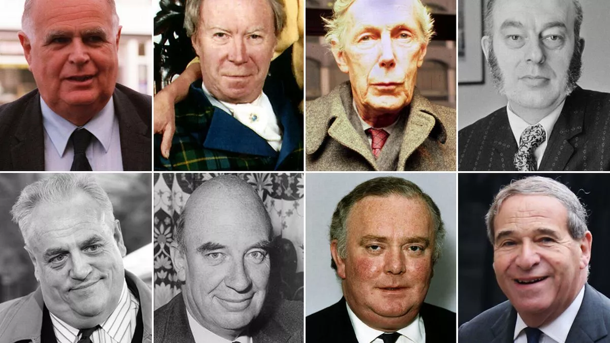 Some of the paedophile attendees of Elm Guest House