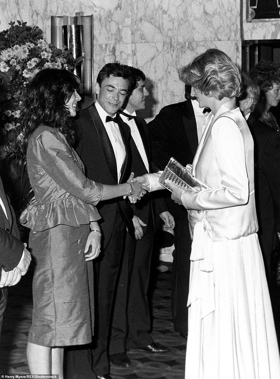 Jewish Paedophile Ghislaine Maxwell Meeting Princess Diana In 1984
