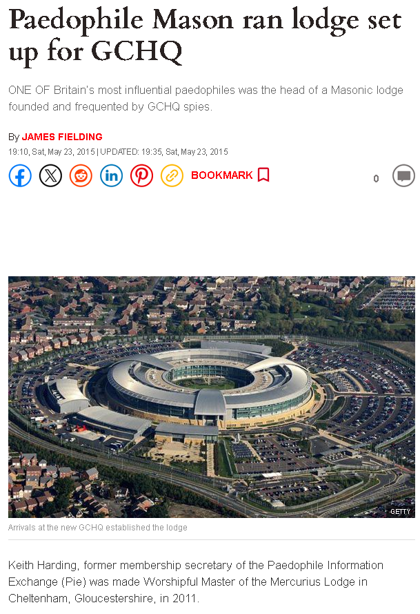 Paedophile PIE member GCHQ Freemason Keith Harding, Linked To Royalty, MPs Cyril Smith & Leon Brittan