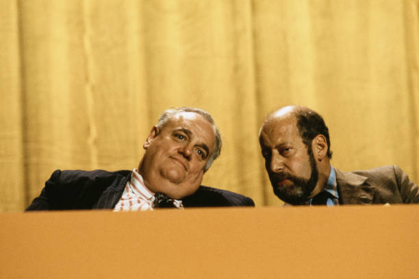 British Liberal Party paedophile politicians Cyril Smith and Clement Freud Together September 1981