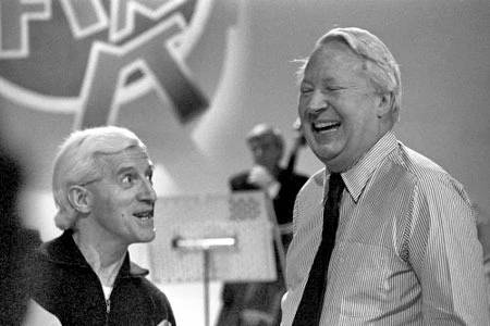 Paedophiles Roman Catholic Satanist Jimmy Savile & Edward Heath