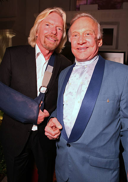 Paedophile Richard Branson & Freemason Buzz Aldrin