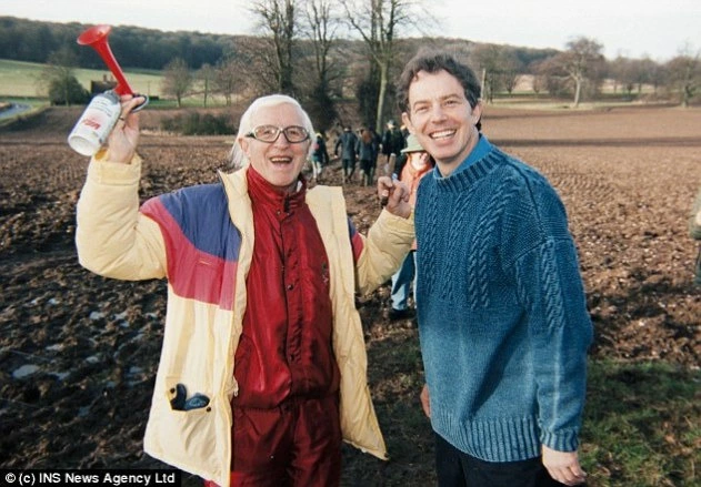 Paedophiles Roman Catholic Satanist Jimmy Savile & Roman Catholic Tony Blair