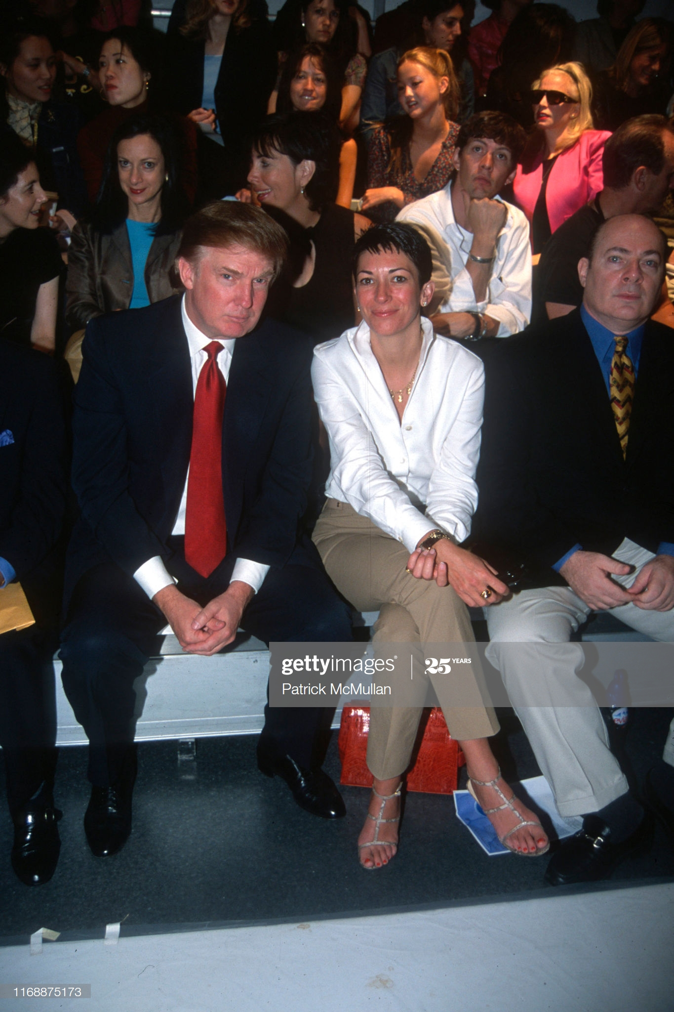 Alleged paedophile Ex President Donald Trump with Jewish paedophile Ghislaine Maxwell