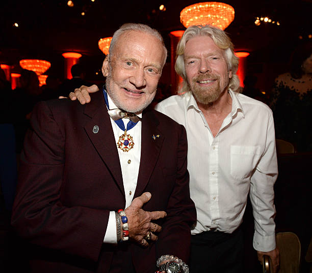 Paedophile Richard Branson & Freemason Buzz Aldrin