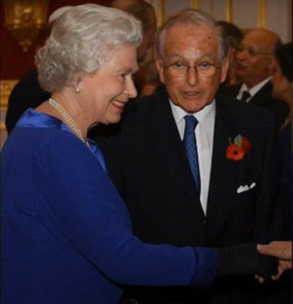 Christian Queen Elizabeth with Jewish paedophile Greville Janner