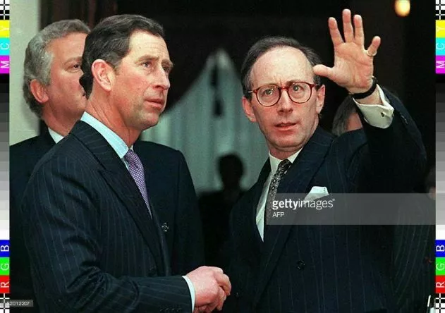 Alleged Jewish paedophile MP Malcolm Rifkind with Prince Charles