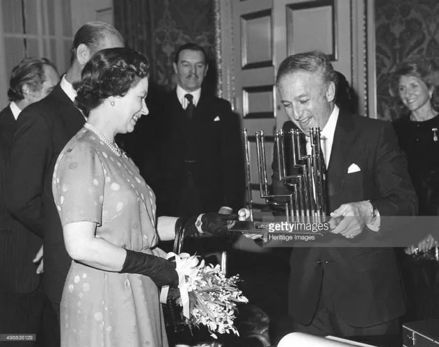 Christian Queen Elizabeth & Freemason Prince Philip with Jewish paedophile Greville Janner