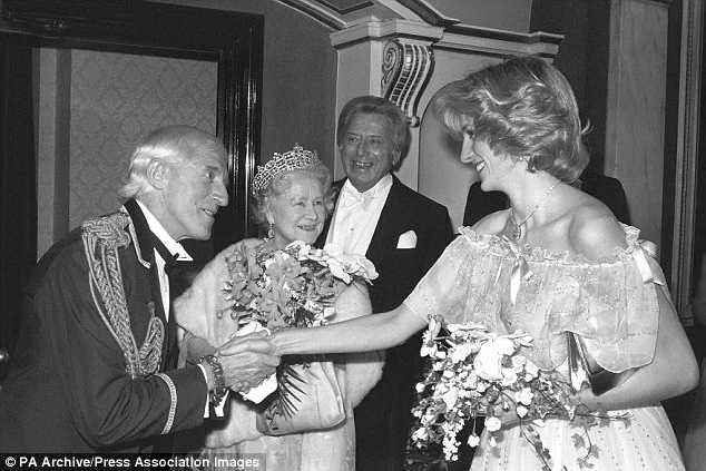 Paedophiles Roman Catholic Satanist Jimmy Savile & Elizabeth Bowes-Lyon