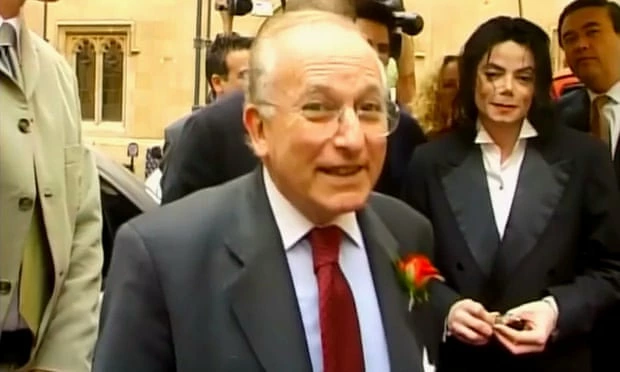 Paedophiles Jewish MP Greville Janner with Christian Michael Jackson