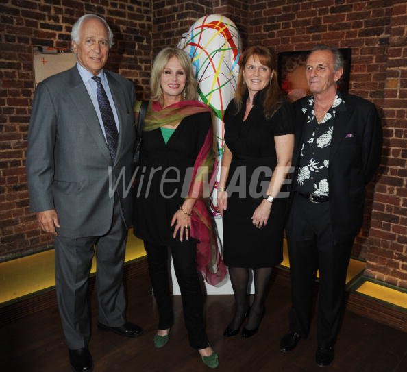 Alleged paedophile blackmailer Jew Evelyn de Rothschild with Sarah Ferguson