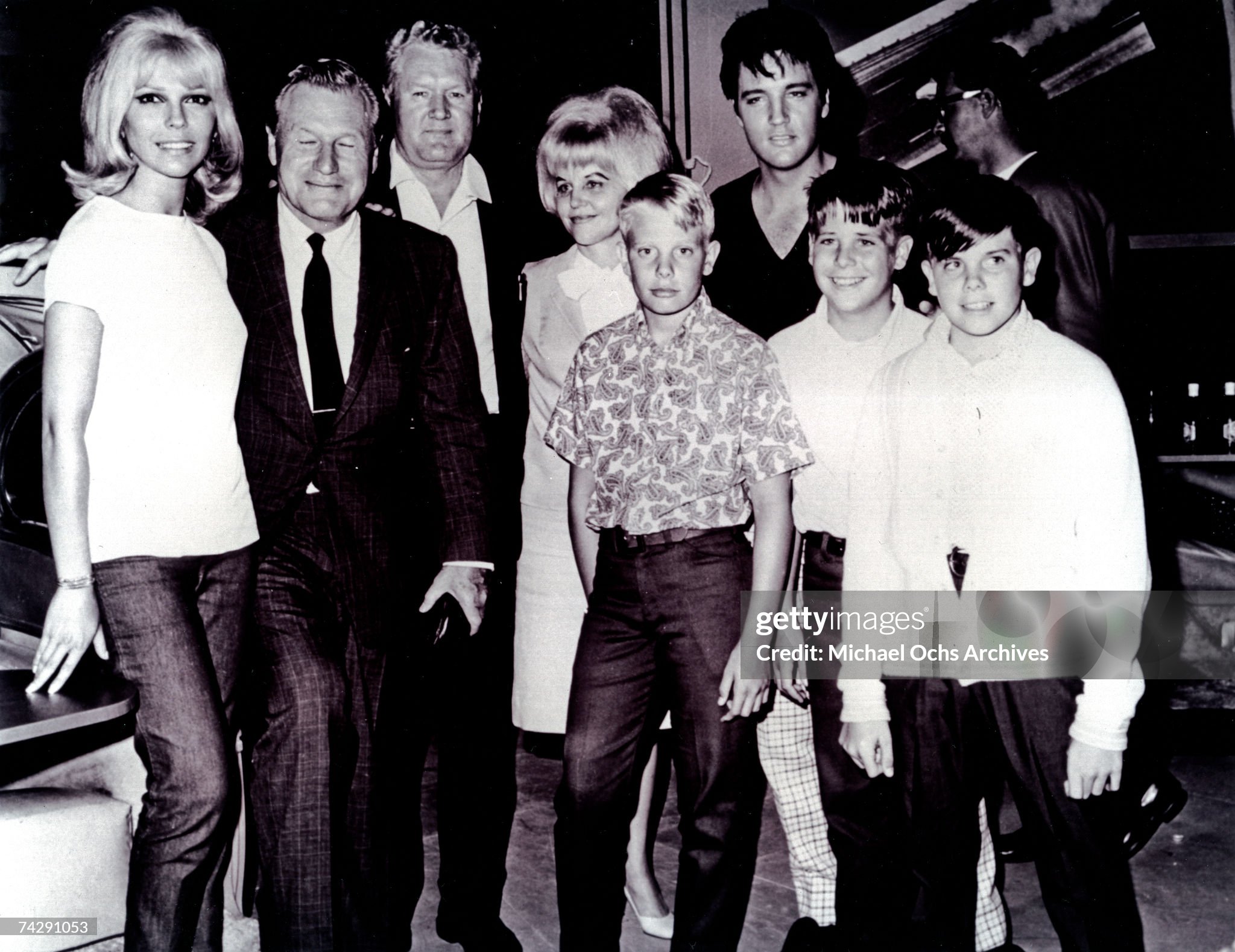 Nelson Rockefeller With Jewish Paedophile Elvis Presley