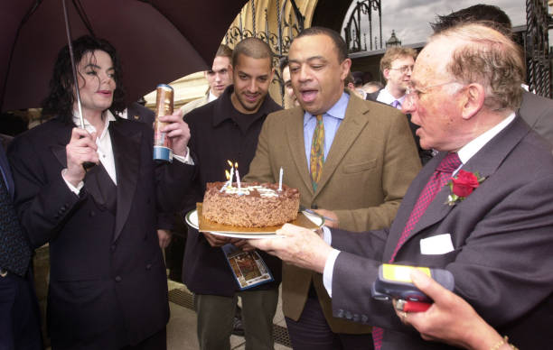 Paedophile Michael Jackson With Jewish Freemason Paedophile Greville Janner