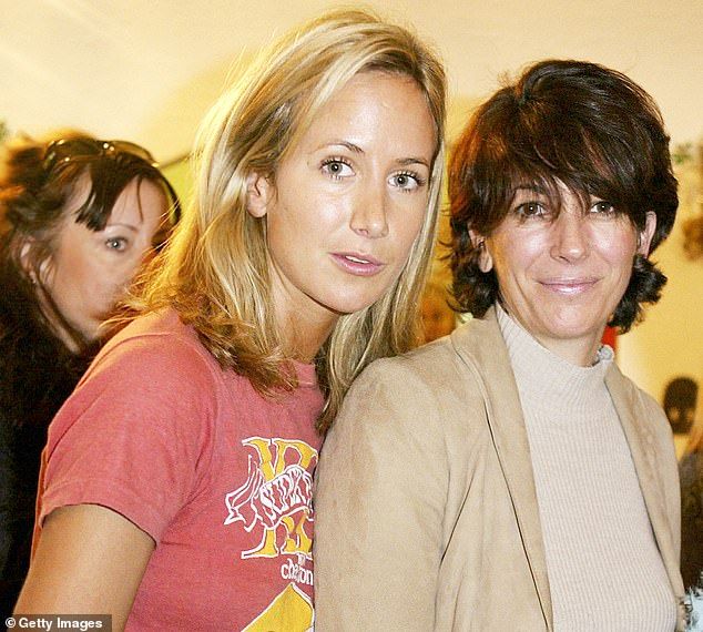 Lady Victoria Hervey with Jewish paedophile Ghislaine Maxwell