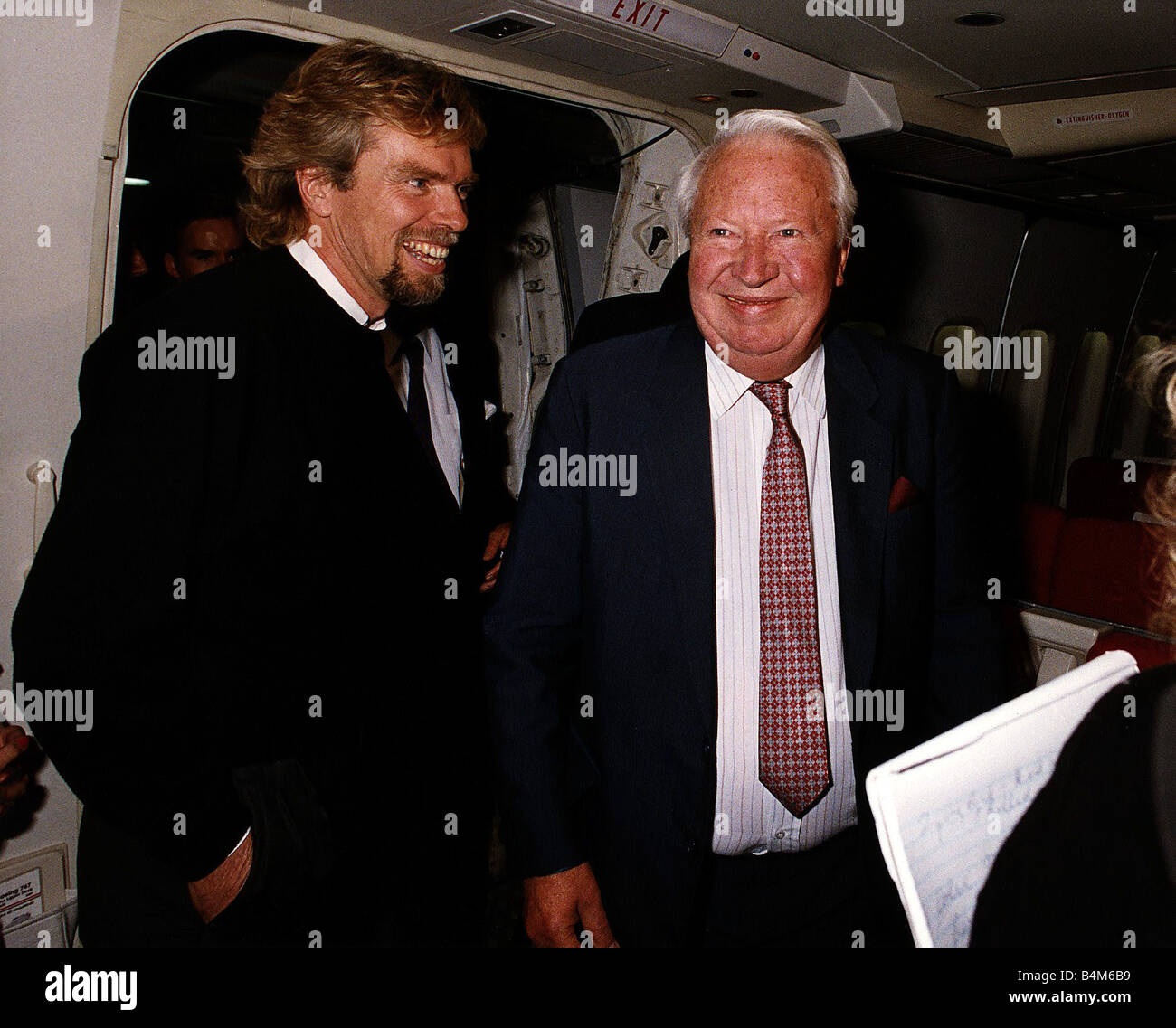 Paedophile Richard Branson With Paedophile Edward Heath