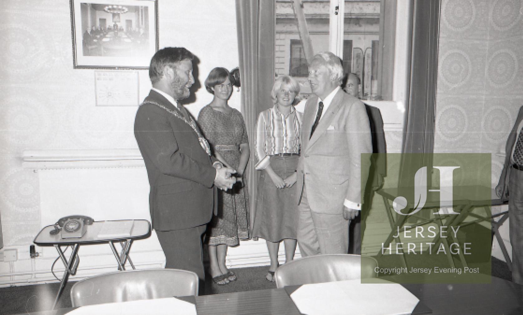 Paedophile Edward Heath on the island of Jersey